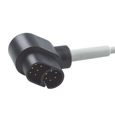 4 کابل EKG سرب برای Welch Allyn 1500 IEC Grabber 24 ماه طول عمر سازگار