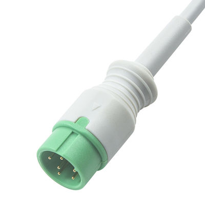 خاکستری سازگار IVY 5Lead کابل ECG AHA Snap 1m 3.0 قطر