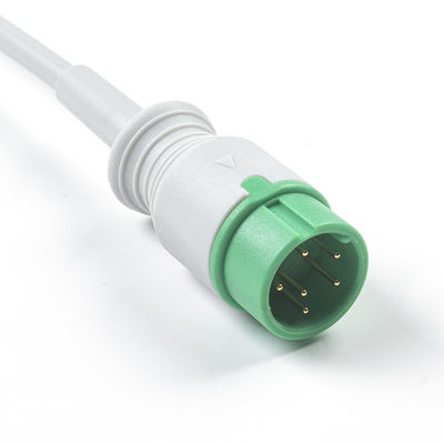 خاکستری سازگار IVY 5Lead کابل ECG AHA Snap 1m 3.0 قطر