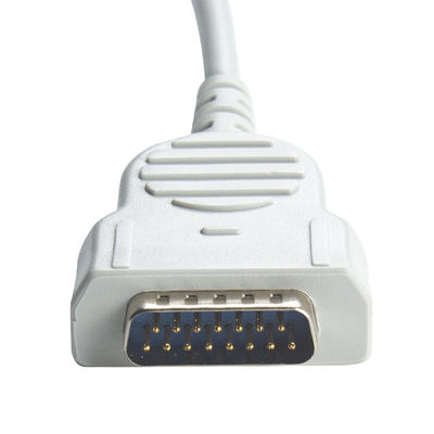 کابل انعطاف پذیر EKG TRUNK 22341809 برای نظارت بزرگسالان / کودکان