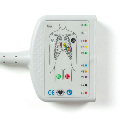 OD6mm 2.2M P-Hilips کابل EKG کابل صندوق برای M1770A M1771A M1772A صفحه نویس 100 صفحه نویس 200