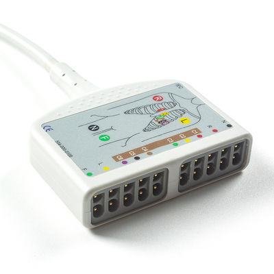 OD6mm 2.2M P-Hilips کابل EKG کابل صندوق برای M1770A M1771A M1772A صفحه نویس 100 صفحه نویس 200