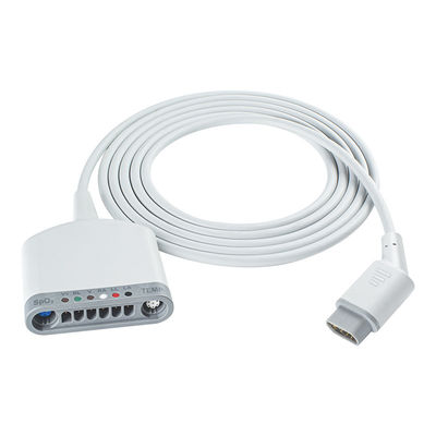 SpO2 6Lead کابل EKG بیمار 3.5M با SpO2 / دمای / ECG عملکرد