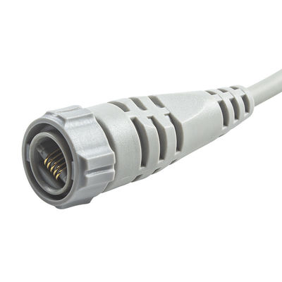 11Pin Double Argon 3.5M IBP کابل برای کنترل فشار خون GE 2 سال عمر