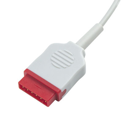 11Pin Double Argon 3.5M IBP کابل برای کنترل فشار خون GE 2 سال عمر