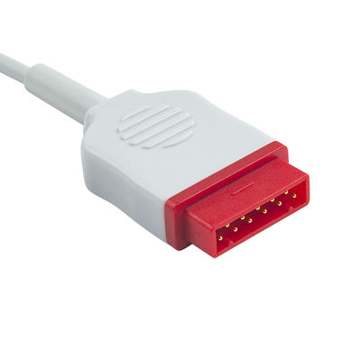 11Pin Double Argon 3.5M IBP کابل برای کنترل فشار خون GE 2 سال عمر