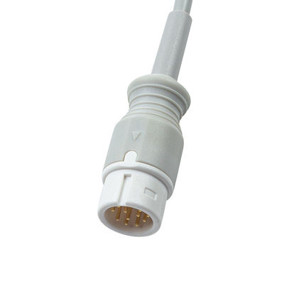 سنجه SpO2 سازگار با نوزاد خاکستری برای سنسور Medetec England SPO2 12Pin 3.0M