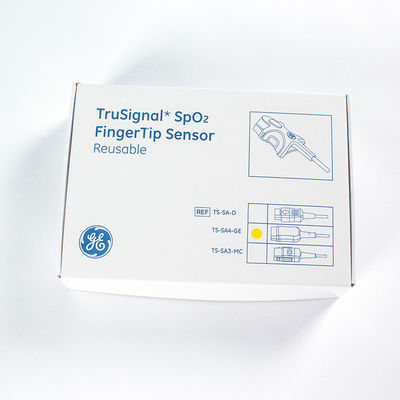 حسگر اصلی GE TS-SA4-GE TruSignal SpO2 قابل استفاده مجدد Soft Tip SpO2