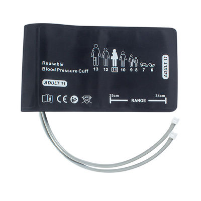 ولچ آلین بزرگسال دو لوله دو لوله NIBP مانف 25 - 34cm 508243 REUSE-11-2MQ اتصال پیچ و قفل FlexiPort فشار خون مانیتور مانف