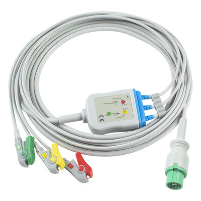 Fukuda Denshi 0012-00-1192 ECG EKG Cable 12Pin Expert Dynascope DS-5100 DS-5100E DS-5300W DS-5400 Dynascope DS-7001