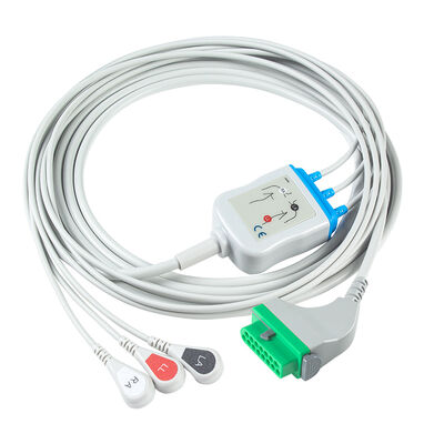 فوکودا دنیشی CIO-07CTP-5NA CIO-07CTP-3NA کابل ECG 15Pin DSL-8001 DSL-8001R دیناسکوپ DS-8100 DS-8200 DS-8500