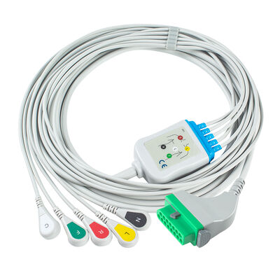 فوکودا دنیشی CIO-07CTP-5NA CIO-07CTP-3NA کابل ECG 15Pin DSL-8001 DSL-8001R دیناسکوپ DS-8100 DS-8200 DS-8500
