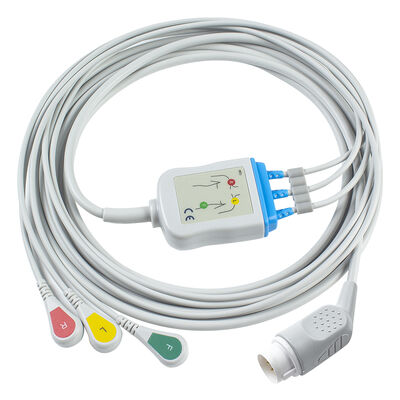 Mennen 900 1110 افق 2000 5200 افق 9000XL MR1200 1270 1280 1300 1380 1100 2100 2200 ECG EKG کابل و سیم های سرب 10Pin