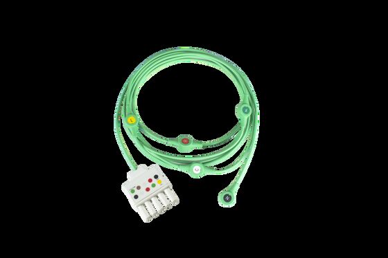 سیمن درایگر مونوپیل MS16160 MS16161 EKG EKG بیمار کابل و سیم های سرب 3 سیم سرب دو 5Pin