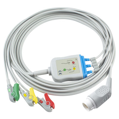 PH 43100A 8Pin ECG کابل و سیم های سرب دستگاه ضد ارتعاش کد ماستر XL+