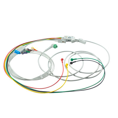 Stryker M-edtronic Physio-control LIFEPAK 12 120 15 دیفیبریلتور ECG EKG کابل و سیم های سرب 11111-000018 11111-000020