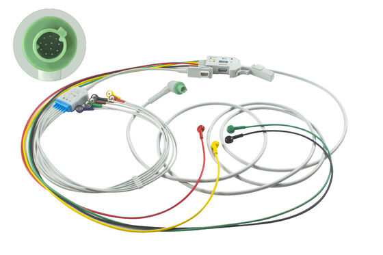 Stryker M-edtronic Physio-control LIFEPAK 12 120 15 دیفیبریلتور ECG EKG کابل و سیم های سرب 11111-000018 11111-000020