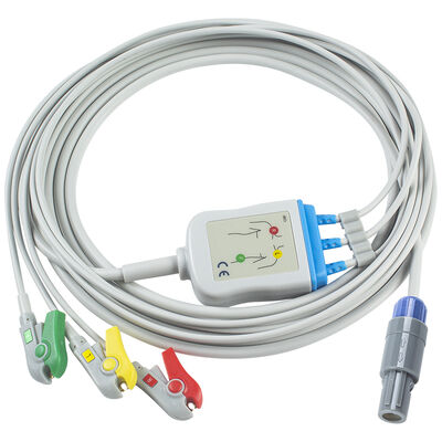 کابل ECG یک تکه 7 پین 3 لید سامسونگ و سیم های سرب