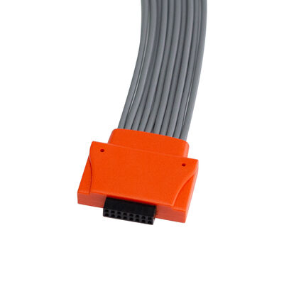سازگاری با کاردیولین Walk400h Clickholter NG 10 مواد TPU سرب IEC کد رنگی ECG هولتر کابل