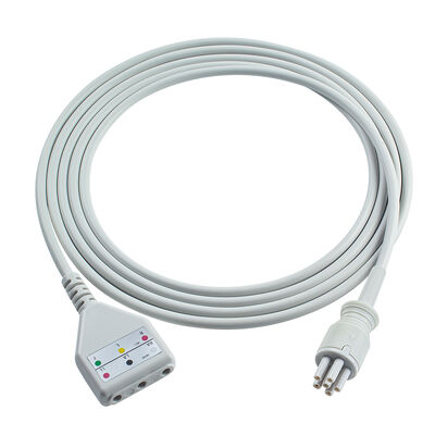 Omron > Colin 6Pin Connector 3 5Lead ECG Trunk Adapter Cable MC039-55 کابل های تمدید ECG سبک دین
