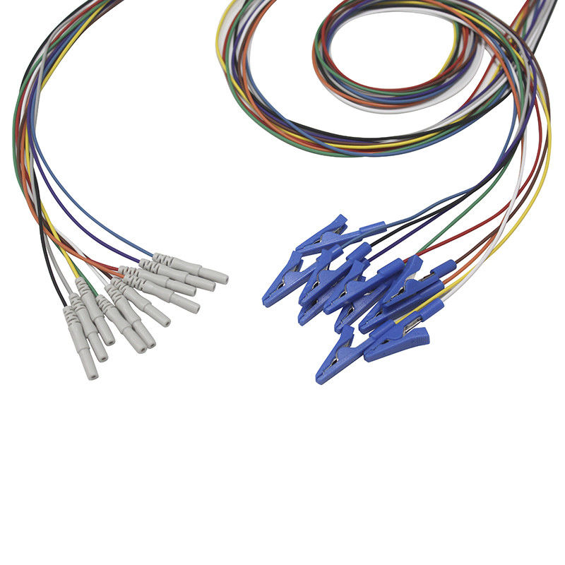 گیره تمساح تمساح Din 1.5 EEG EEG EEG EEG EEG EEG Leadwires Electrode