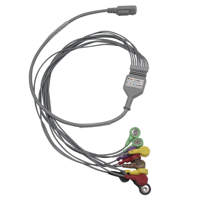 کابل هولتر ECG نوع جدید JincoMed و مانیتور بیمار Leadwires 10