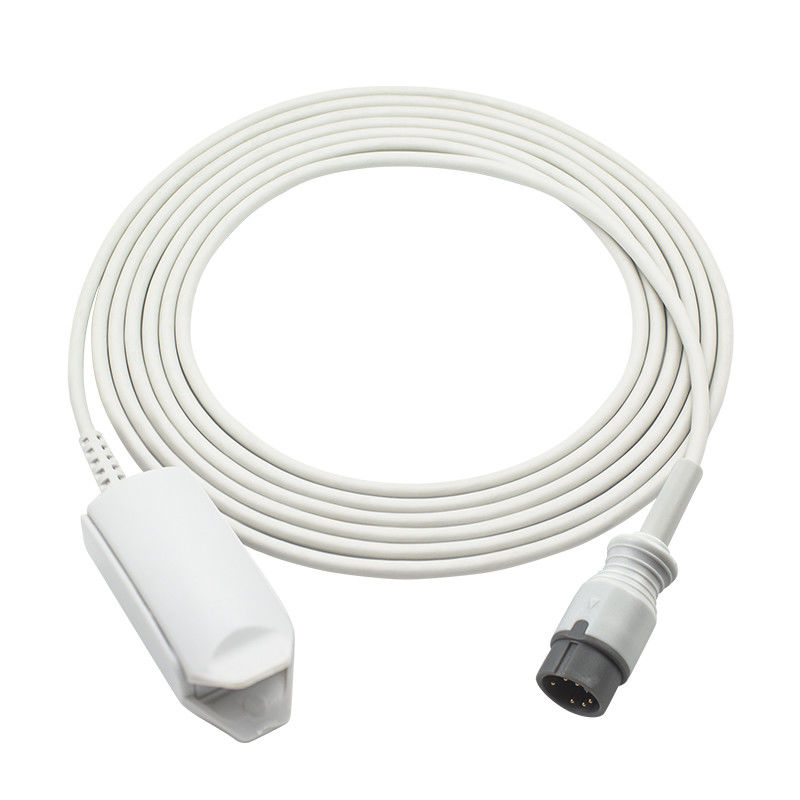 سنسور SpO2 قابل استفاده مجدد Zoncare PM-7000C PM-7000D 6 پین گیره انگشت بزرگسالان پروب SpO2