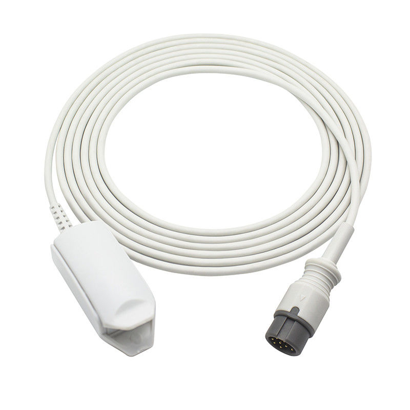 Mindray T5 /T8 0010-20-42712 572A SpO2 Sensor Oxi-max Tech 8 Pin Adult Finger Clip Probe Spo2 قابل حمل
