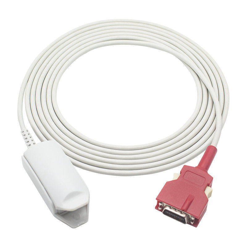 سنسور SpO2 قابل استفاده مجدد Biolight از سری A for M-asi-mo Red Tech Adult Finger Clip SpO2 Probe