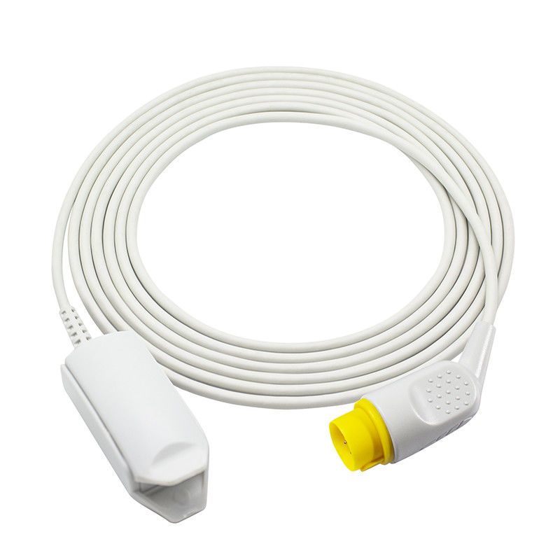 MEK MP1000NT MP700 MP800 پالس اکسی متر 8 پین قابل استفاده مجدد نوزادان پروب SpO2 گیره انگشت بزرگسالان