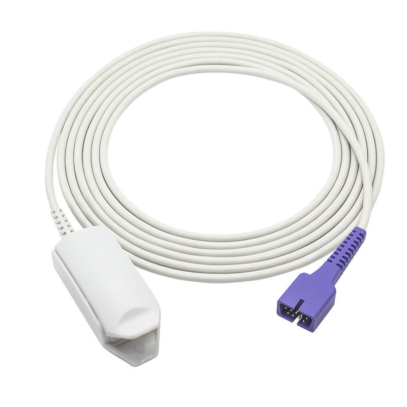 سنسور SpO2 N-ellcor DS-100A Oxi-max Tech 9Pin Adult Finger Clip SpO2 Probe