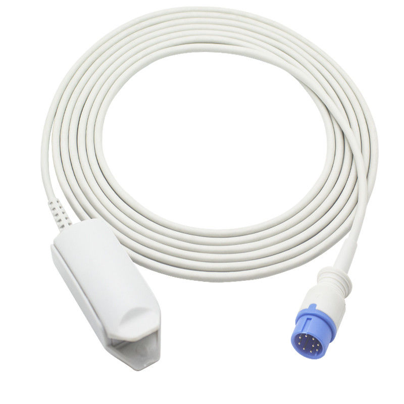 سنسور SpO2 قابل استفاده مجدد Biolight A Series Digital Tech A3 A5 V6 M9000 9 پین گیره انگشت بزرگسالان پروب SpO2