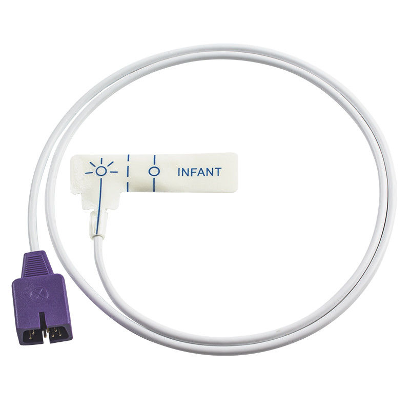 سنسور SpO2 یکبار مصرف N-ellcor DB9 7pin I20 N-3000 PB-3940 فوم سفید نوزاد یکبار مصرف پروب SpO2