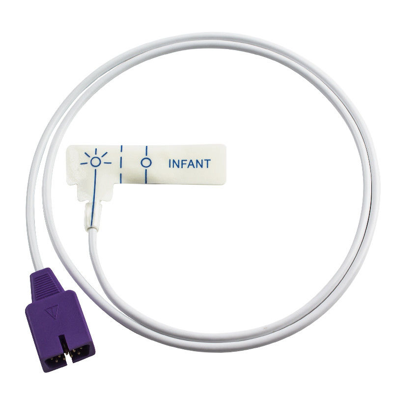 پروب انگشتی پالس اکسیمتر SPO2 یکبار مصرف فوم سفید نوزاد 9 پین MAX-I N-20 N-600x N-ellcor Oxi-max DB9