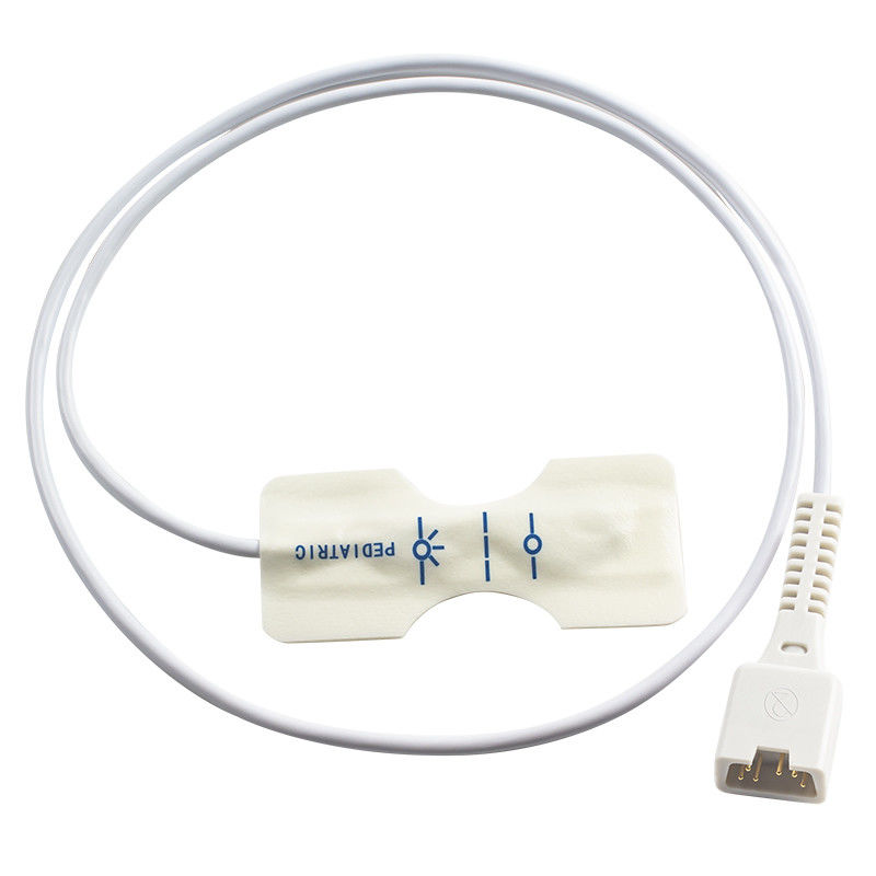 Novametrix 513 710 6pin Sensor SpO2 یکبار مصرف 715 MARS کاوشگر SpO2 یکبار مصرف فوم سفید کودکان
