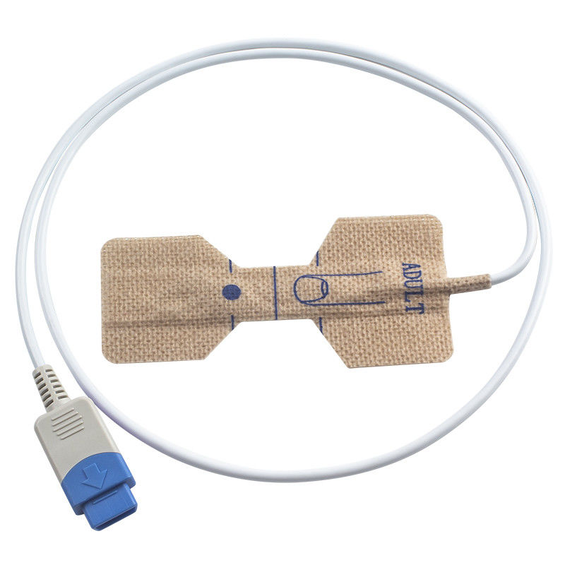سنسور SpO2 یکبار مصرف Datex Ohmeda TS-AP-10 TS-AP-25 3800 3900 بزرگسالان / نوزادان پروب SpO2 یکبار مصرف پارچه غیر بافته شده