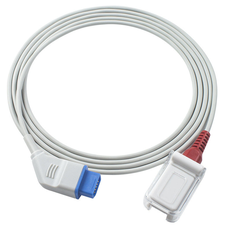 کابل سنسور Nihon Kohden SpO2 K937 3984 JL-631P for M-asi-mo Red Tech Square Pin 14Pin Cable Extension Adapter SpO2