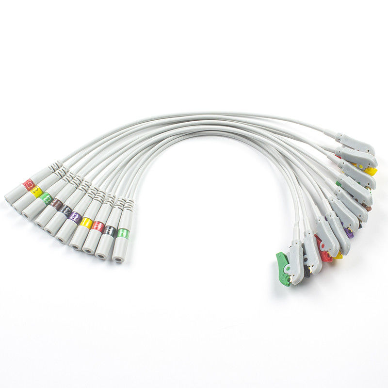 سوزن موز به کليپ آداپتور ECG آداپتور خرگوش 3.00MM IEC آداپتور الکترود ECG
