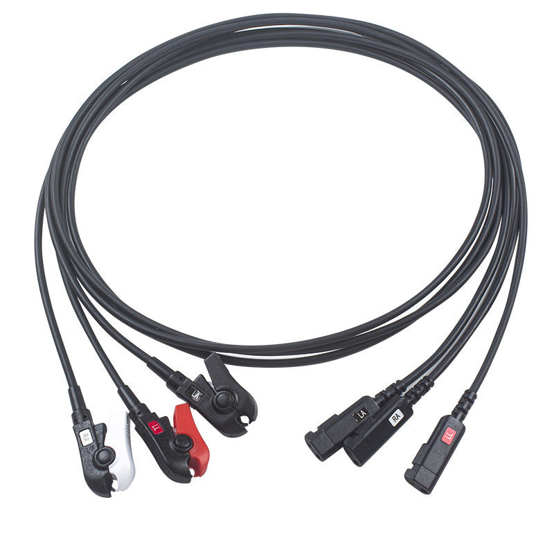 سیم شفاف رادیو IVY MRI 3 5 10 Lead CONMED P-hilips ECG Radiotranslucent Leadwires