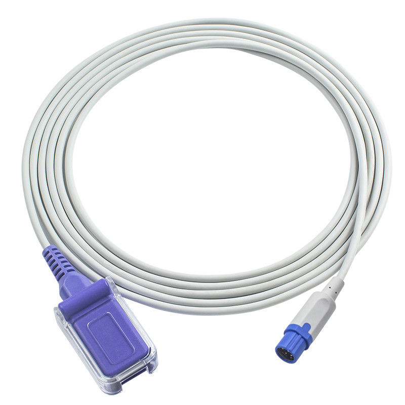 کابل سنسور دراگر زیمنس SpO2 N-ellcor Oxi-max 7Pin To DB9 Cable 2.4M TPU