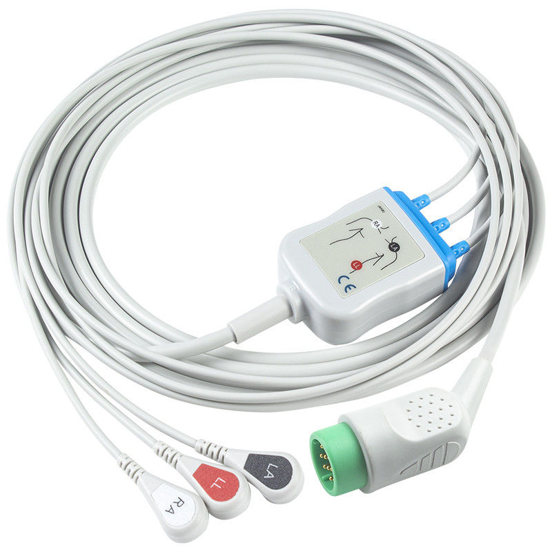برای استرایکر > مدترونیک > کنترل فیزیولوژیک سازگار با کابل ECG مستقیم و سیم های سرب - 11110-000029