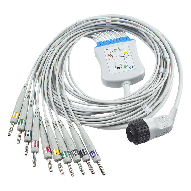 کابل Kenz EKG PC-104 63050074 63050075 کانکتور 16 پین IEC 4.0 Banana