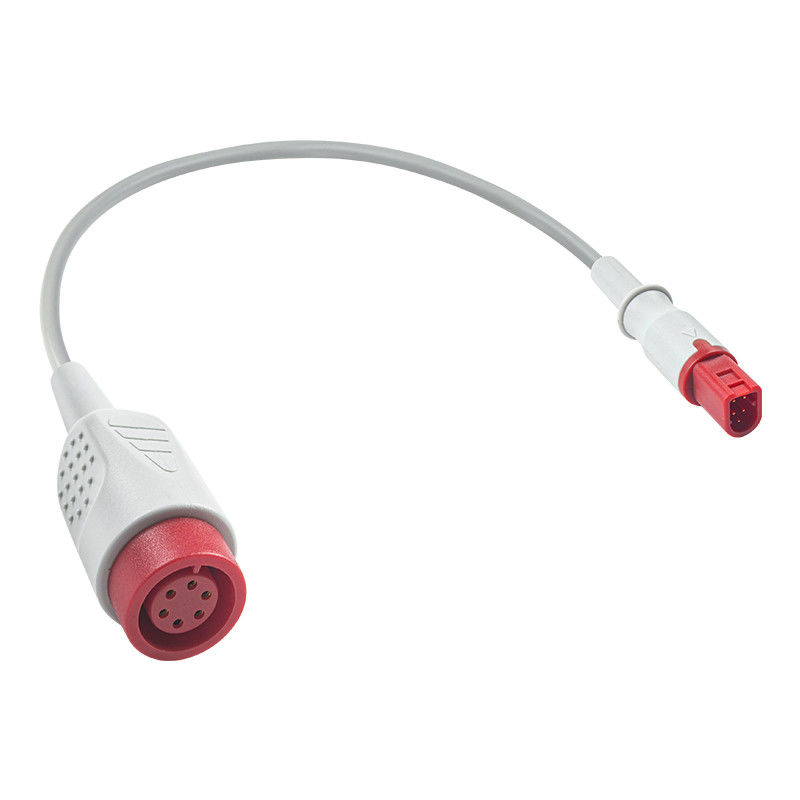 Mindray 5Pin به 6Pin Transducer کابل آداپتور IBP کابل تمدید TPU IBP 0.3Meter