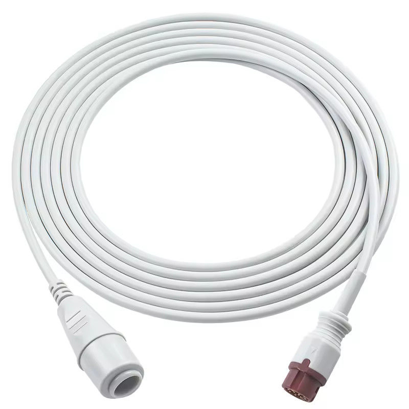 P-Philips 12Pin به Abbott Medex IBP کابل آداپتور Efficia CM120 IntelliVue MX600 896083021