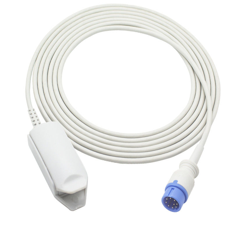 پروب سازگار با Biolight Q3 Spo2 Probe 9Pin Biolight Q5 Spo2 Probe 3.00M برای سری A Q S