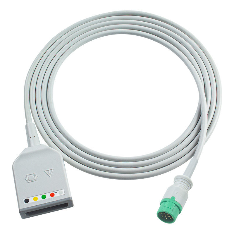 فوکودا دنیشی 12 پین 5 لید کابل آداپتور ECG Dynascope DS-7100 کابل تمدید ECG Euro Style