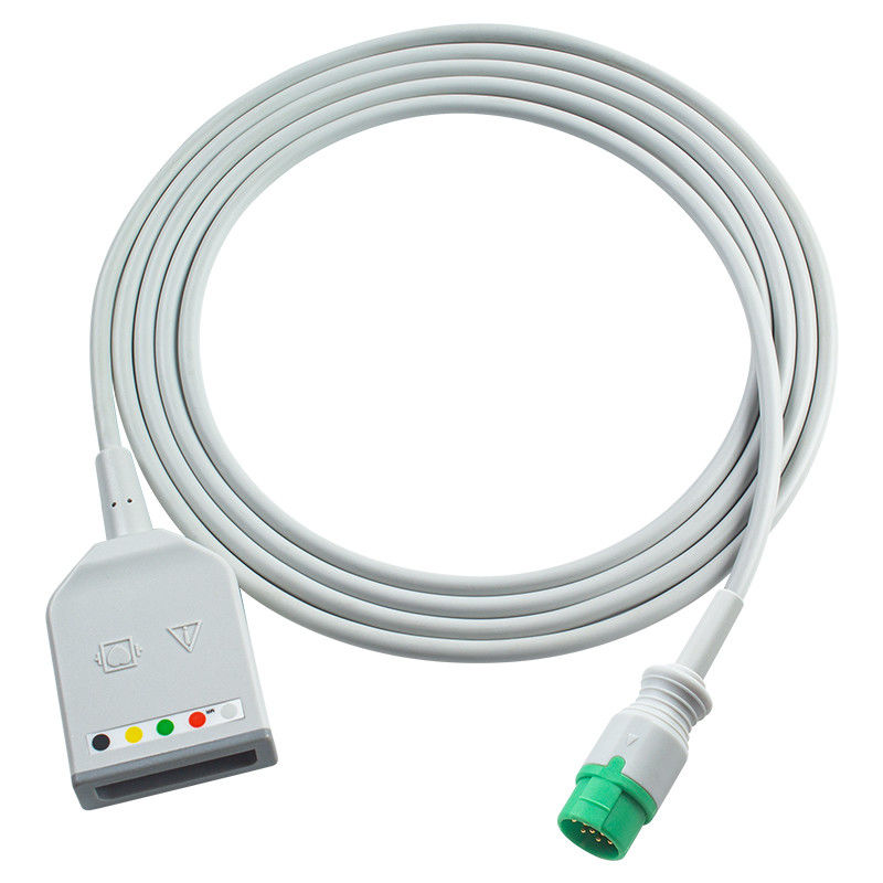Biolight 12pin ECG Trunk Adapter کابل ECG کابل M7000 M8000A M8500 M9500 کابل های تمدید ECG