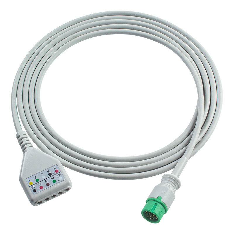 کابل 12Pin ECG Trunk Adapter C50 C70 C90 NC12 NC8 کابل ECG Euro Style کابل های تمدید ECG