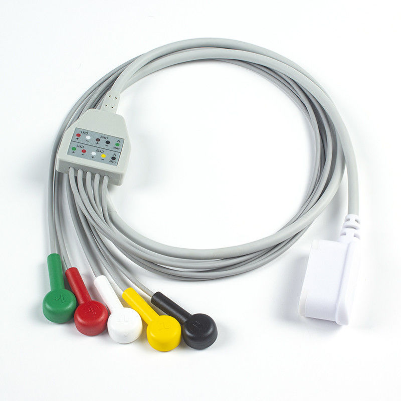 سازگاری GE SEER 1000 Leadwire مجموعه 2104816-001 GE Seer 5 سرب IEC Snap 2067634-019 (تعریف 1pcs دریافت 1pcs کیسه رایگان)