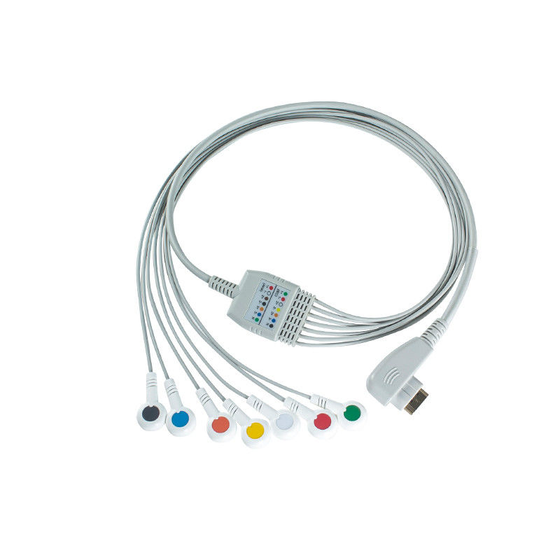 کابل ECG برای DMS 300-3A، ECG 7 سرب هولتر DMS کابل ECG DMS هولتر
